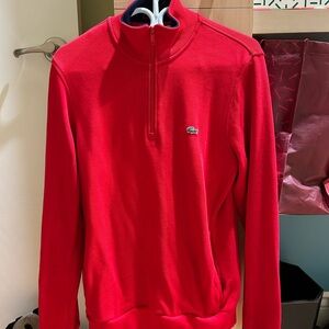 Lacoste Men's Red Sweater